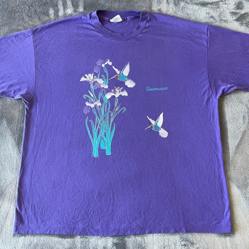 Vintage Tennessee tee 
Single Stitched , Glitter